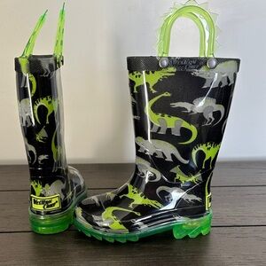 Western Chief Dino LIGHT UP Adventure Rain Boots